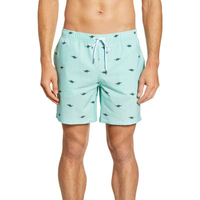 Bonobos Banzai 7-Inch E-Waist Swim Trunks, Green