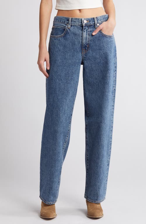 Tess Relaxed Fit Low Rise Organic Cotton Jeans in Stardust