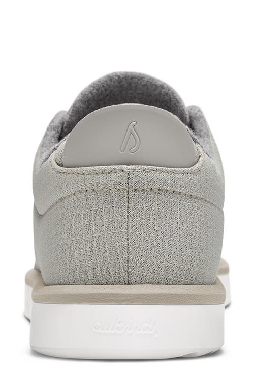 Shop Allbirds Wool Piper Sneaker In Pewter Grey/blizzard