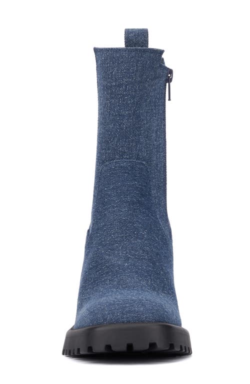 Olivia Miller No Notes Chelsea Boot In Denim