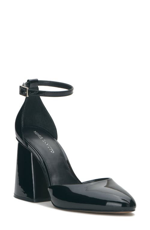 Vince Camuto Addilenz Ankle Strap Pump in Black