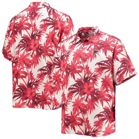 Lids Detroit Tigers Tommy Bahama Sport Harbor Island Hibiscus Short Sleeve  Button-Up Shirt - Navy