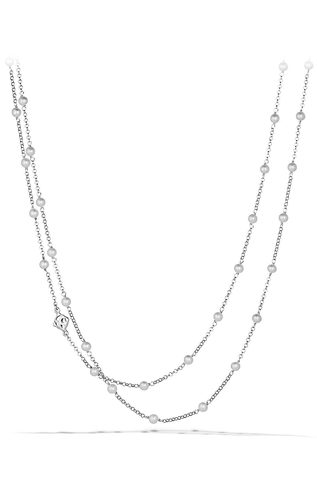 David Yurman 'Chain' Necklace with Pearls Nordstrom