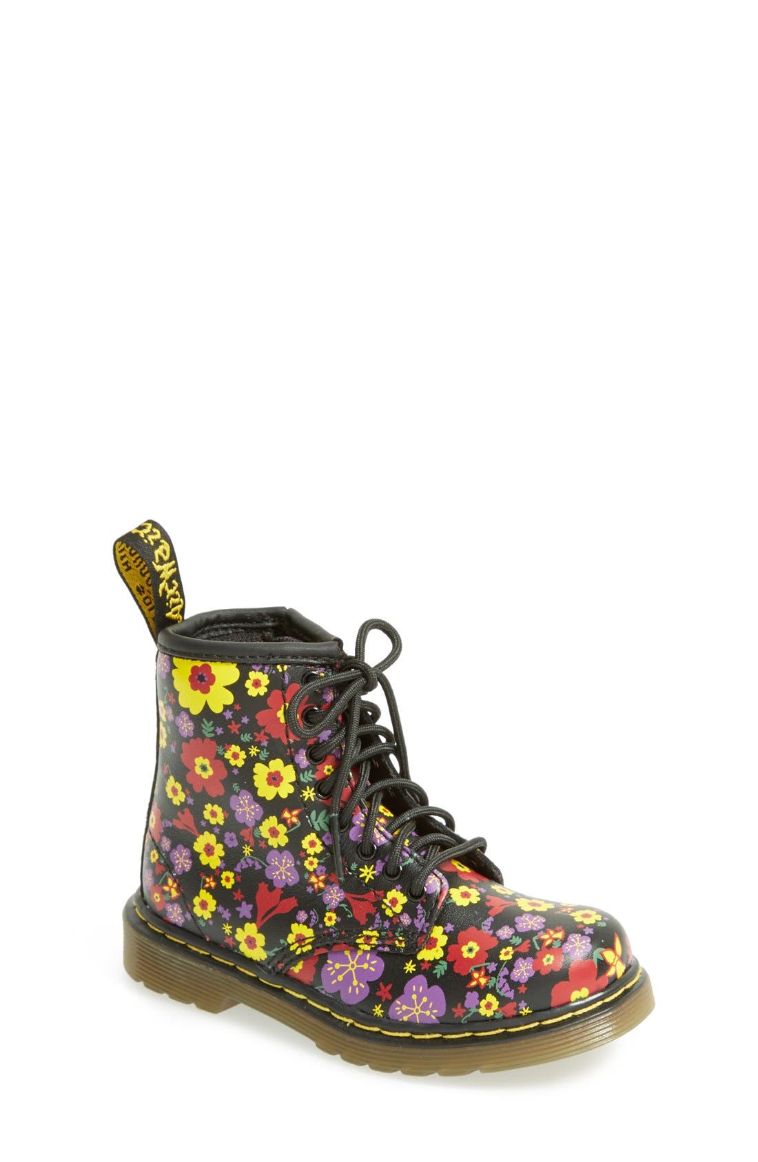 dr martens flower print