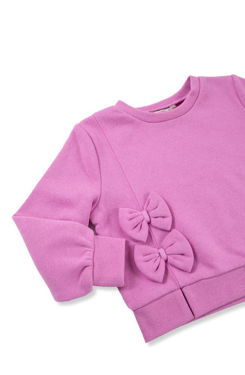 Shop Habitual Kids Kids' Sweatshirt & Skirt Set In Purple