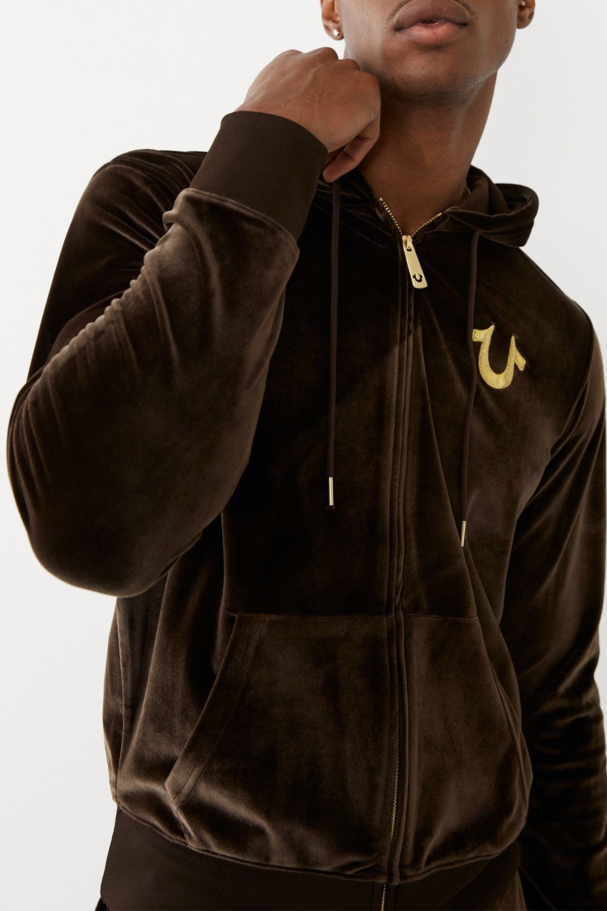 True religion 2024 velvet hoodie