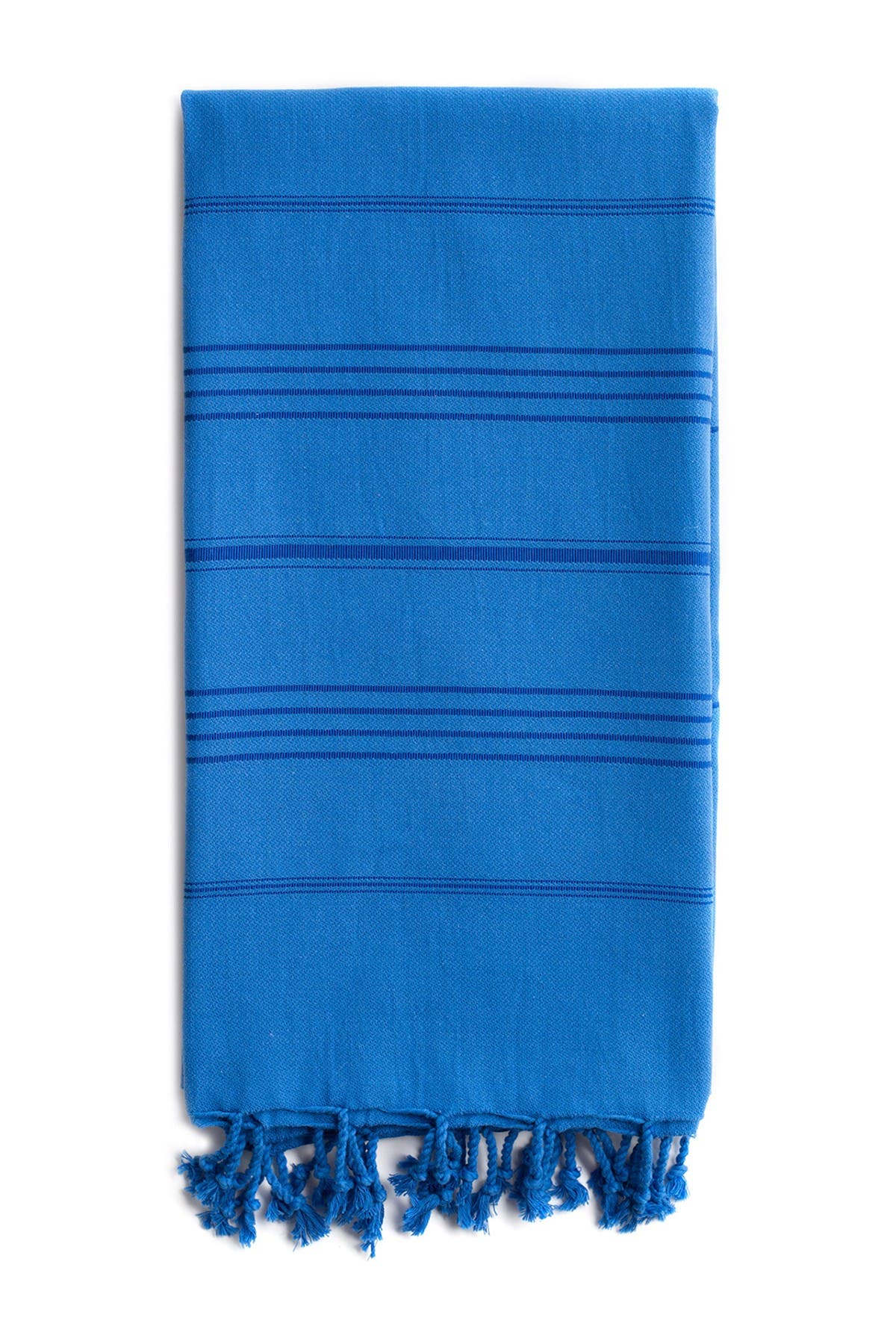 Linum Home 100% Turkish Cotton Summer Fun Pestemal Beach Towel In Royal Blue