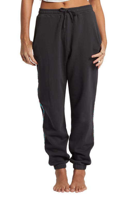 Shop Billabong Swipe Right Joggers In Black Sands