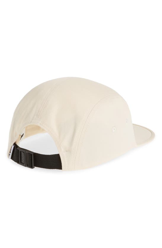 Shop Obey 5 Panel Twill Cap In Unbleached