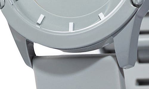 Spgbk Watches Gray's Creek Silicone Strap Watch, 42mm In Gray