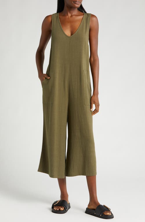 Treasure & Bond Sleeveless Wide Leg Jumpsuit at Nordstrom,