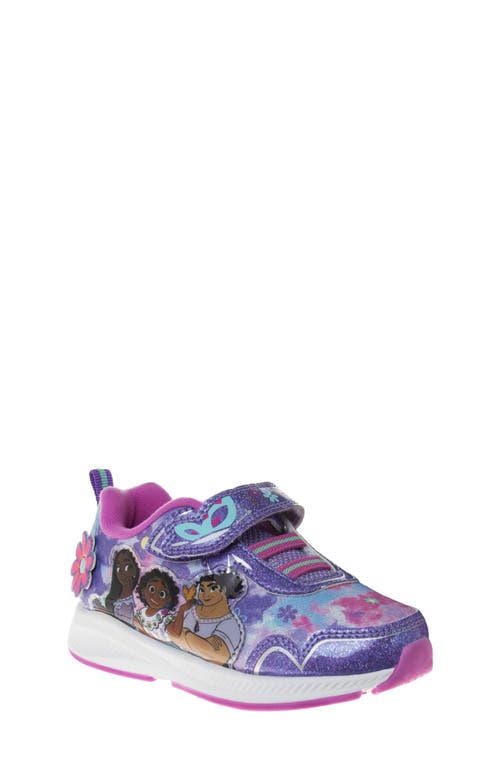 Shop Josmo Kids' Encanto Light Up Sneaker In Pink/blue