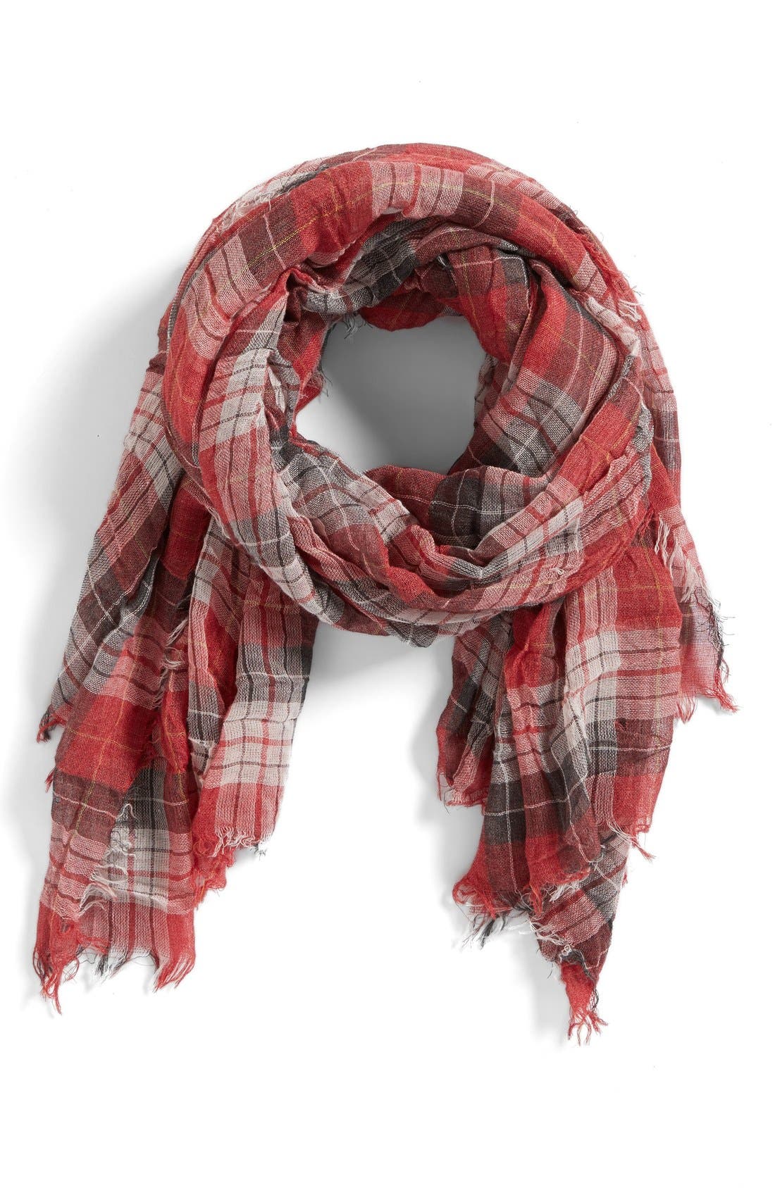 The Accessory Collective Plaid Scarf (Big Girls) Nordstrom