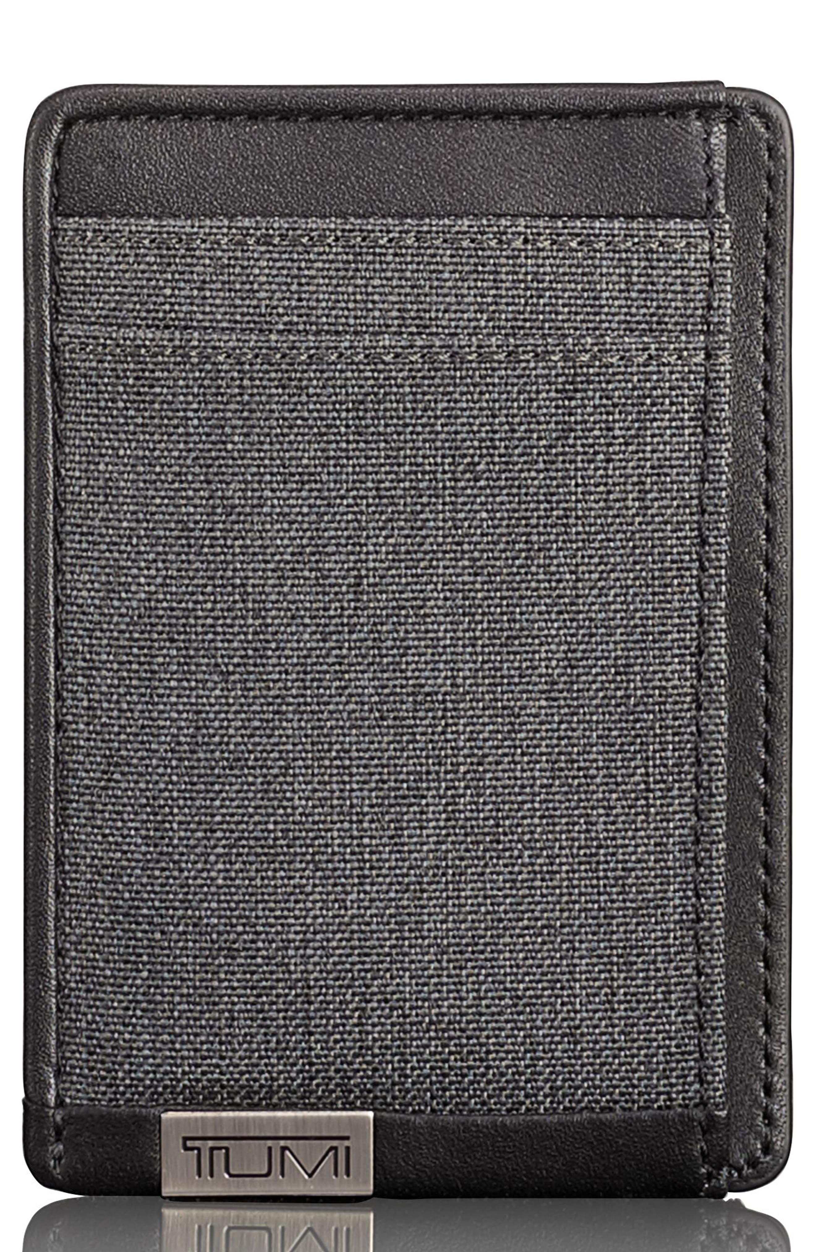 UPC 742315399300 product image for Men's Tumi Alpha Money Clip Card Case - Grey | upcitemdb.com