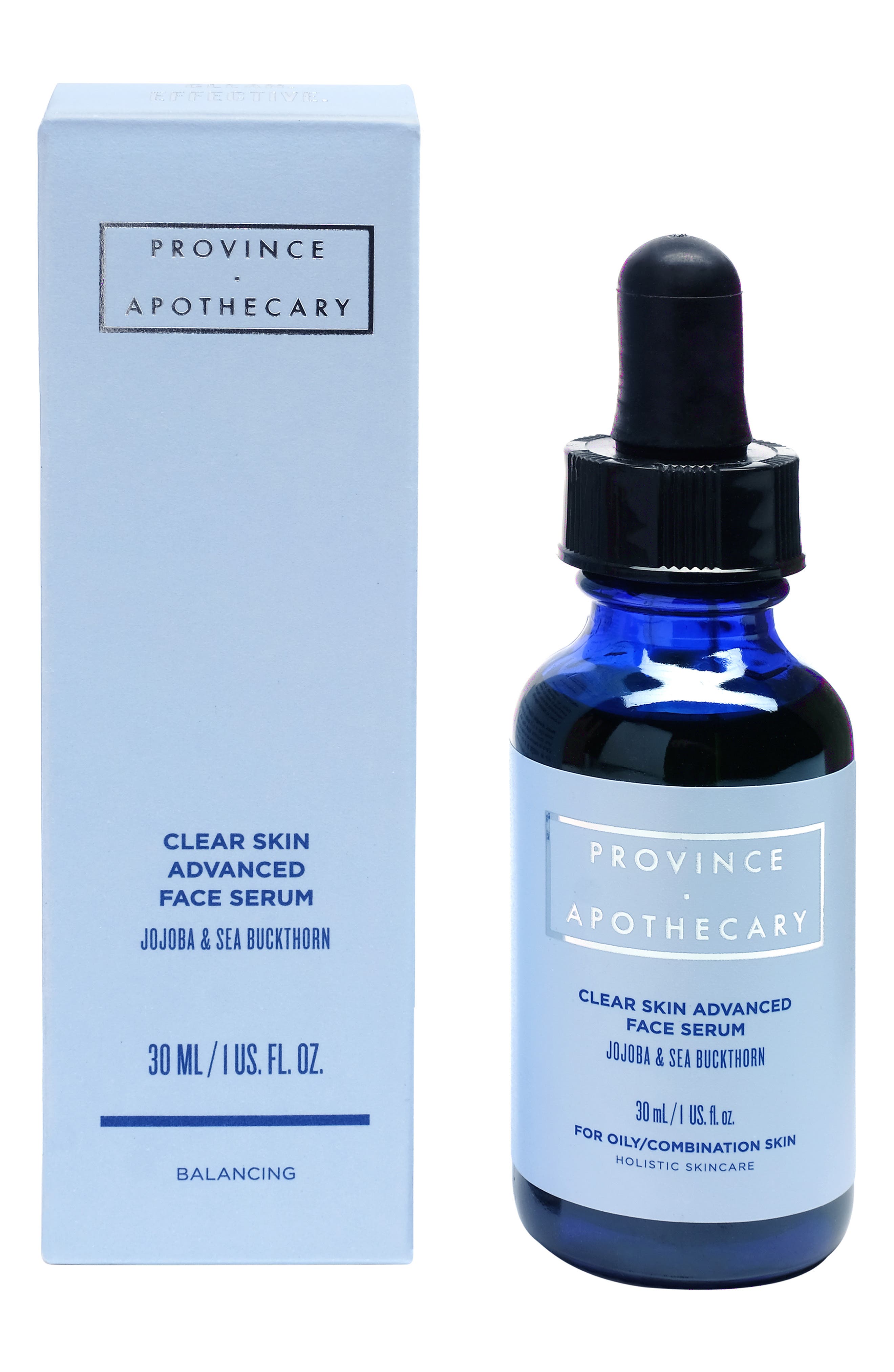 Province Apothecary Clear Skin Advanced Face Serum In Indigo