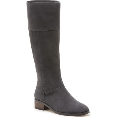 Sole Society Carlie Knee High Boot- Grey