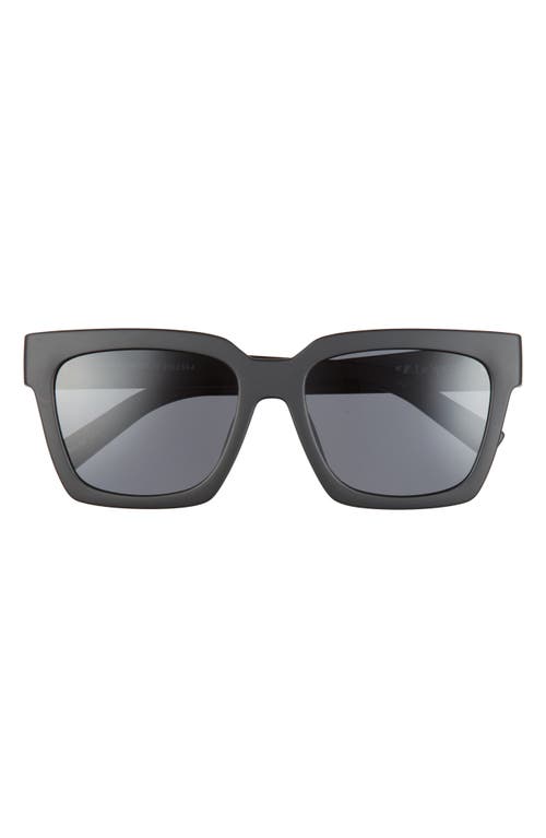 Le Specs 56mm Weekend Riot Sunglasses In Black