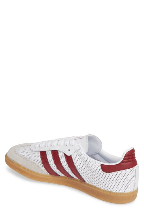 Shop Adidas Originals Adidas Gender Inclusive Samba Og Sneaker In Cwhite/gre