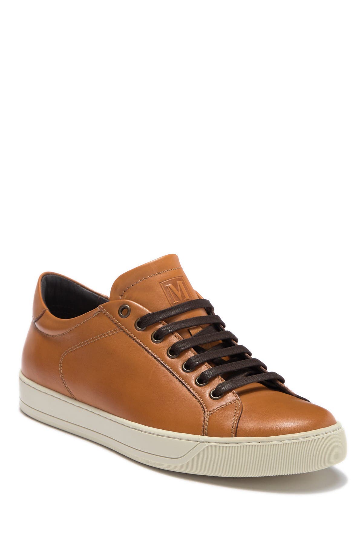 bruno magli westy leather sneaker