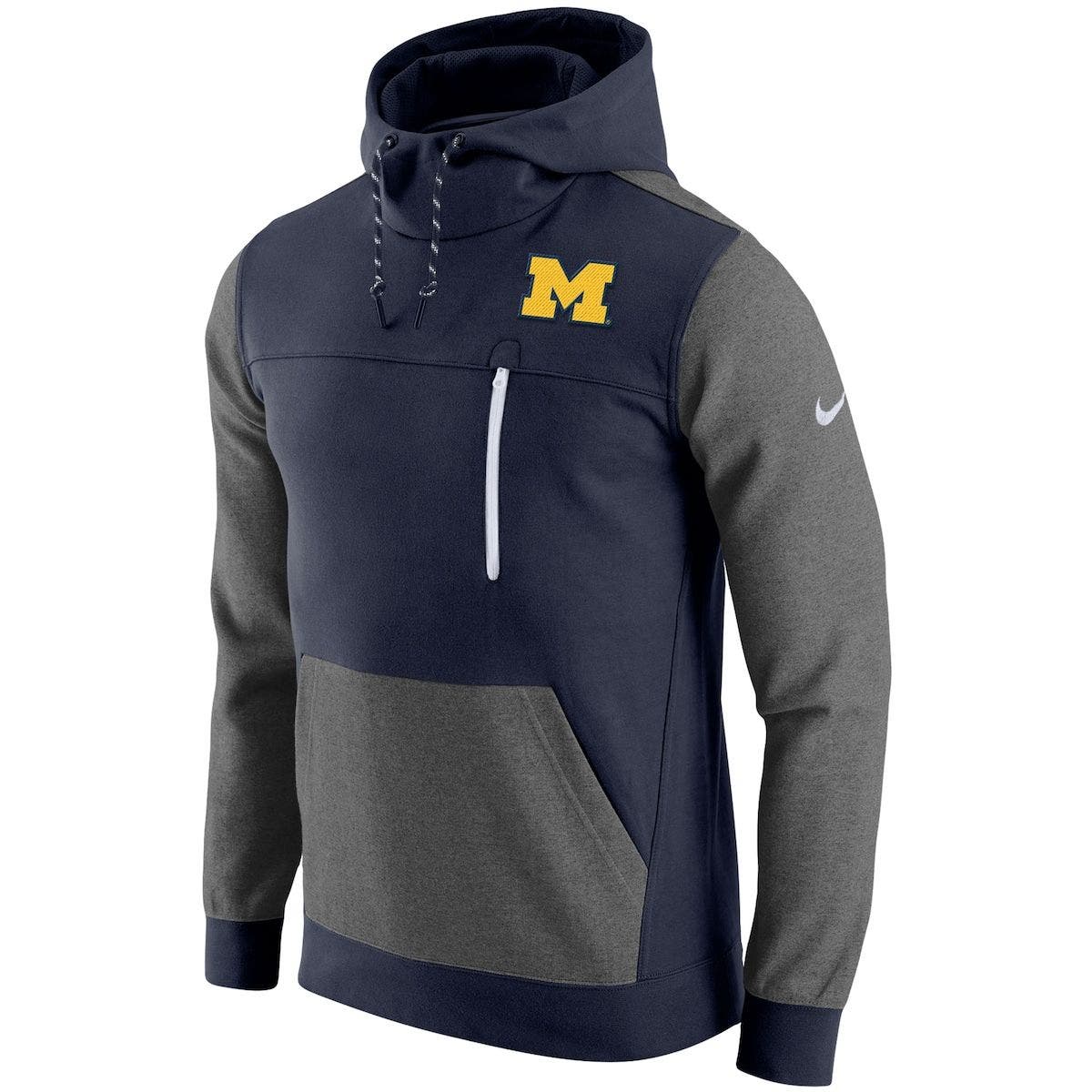 michigan wolverines hoodie nike