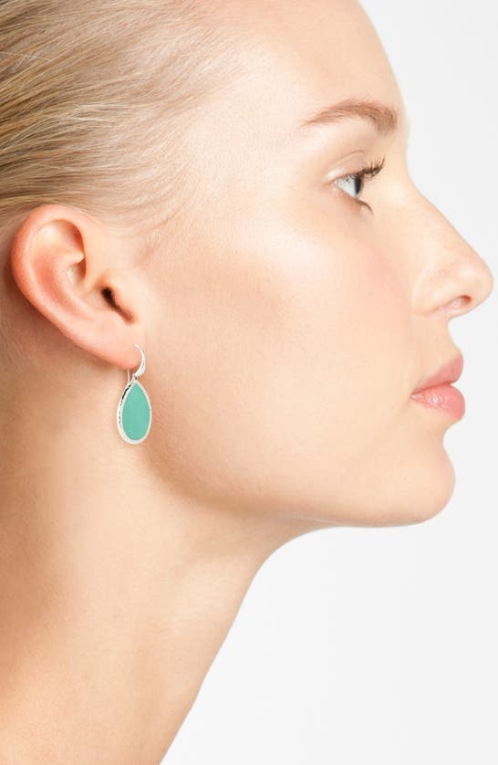 Shop Ippolita 'rock Candy' Small Teardrop Earrings In Silver