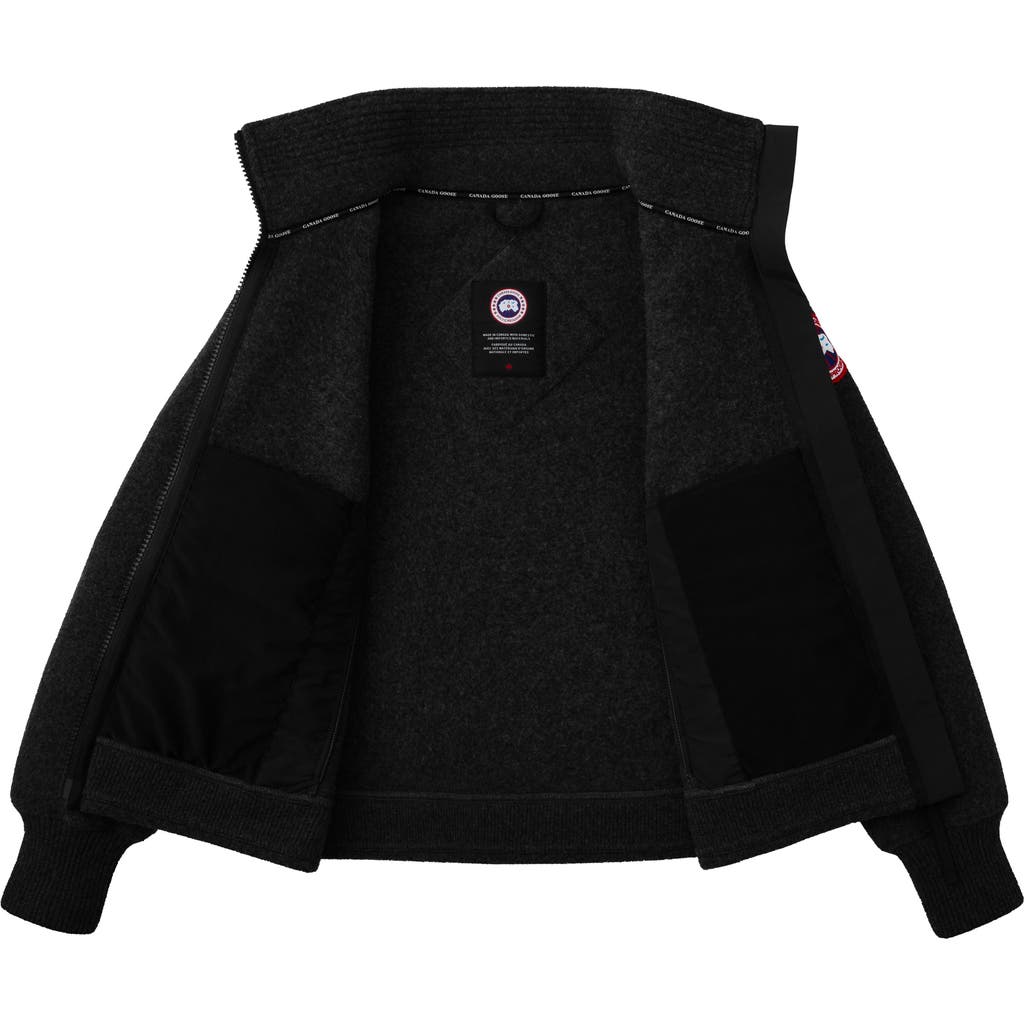Canada Goose Severn Kind Fleece Jacket In Black