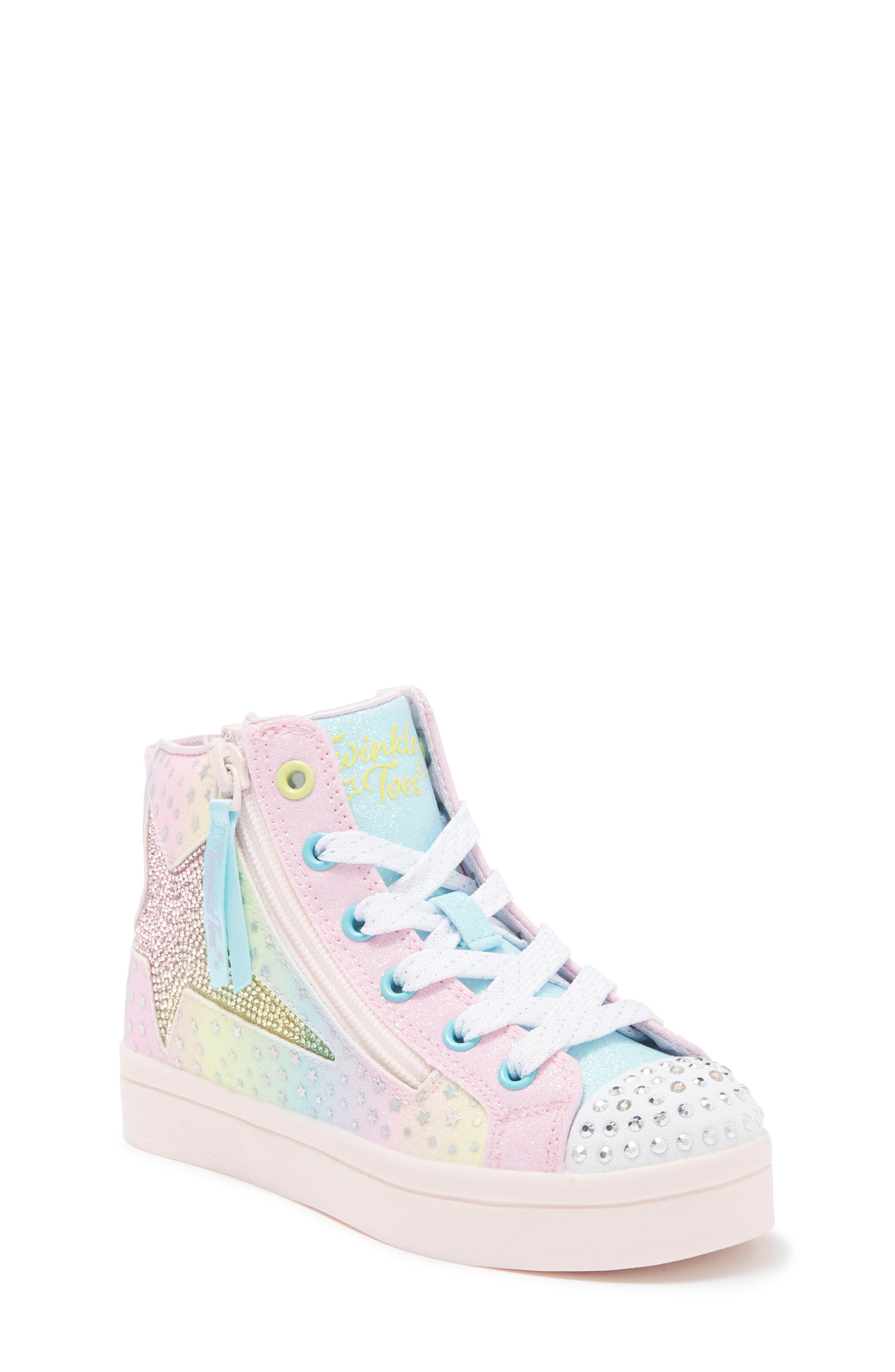 skechers girls high tops