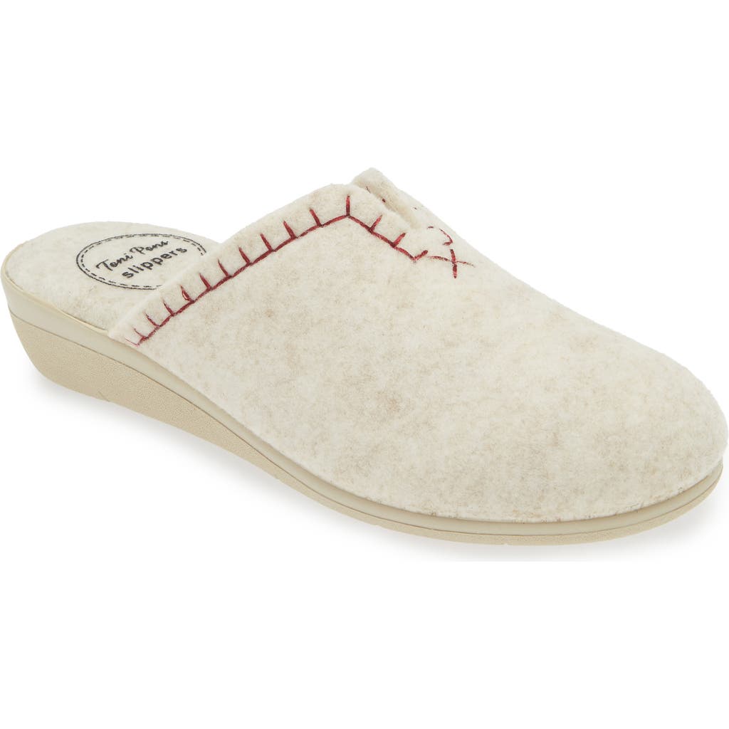 Toni Pons Cunit Wedge Clog In Ecru