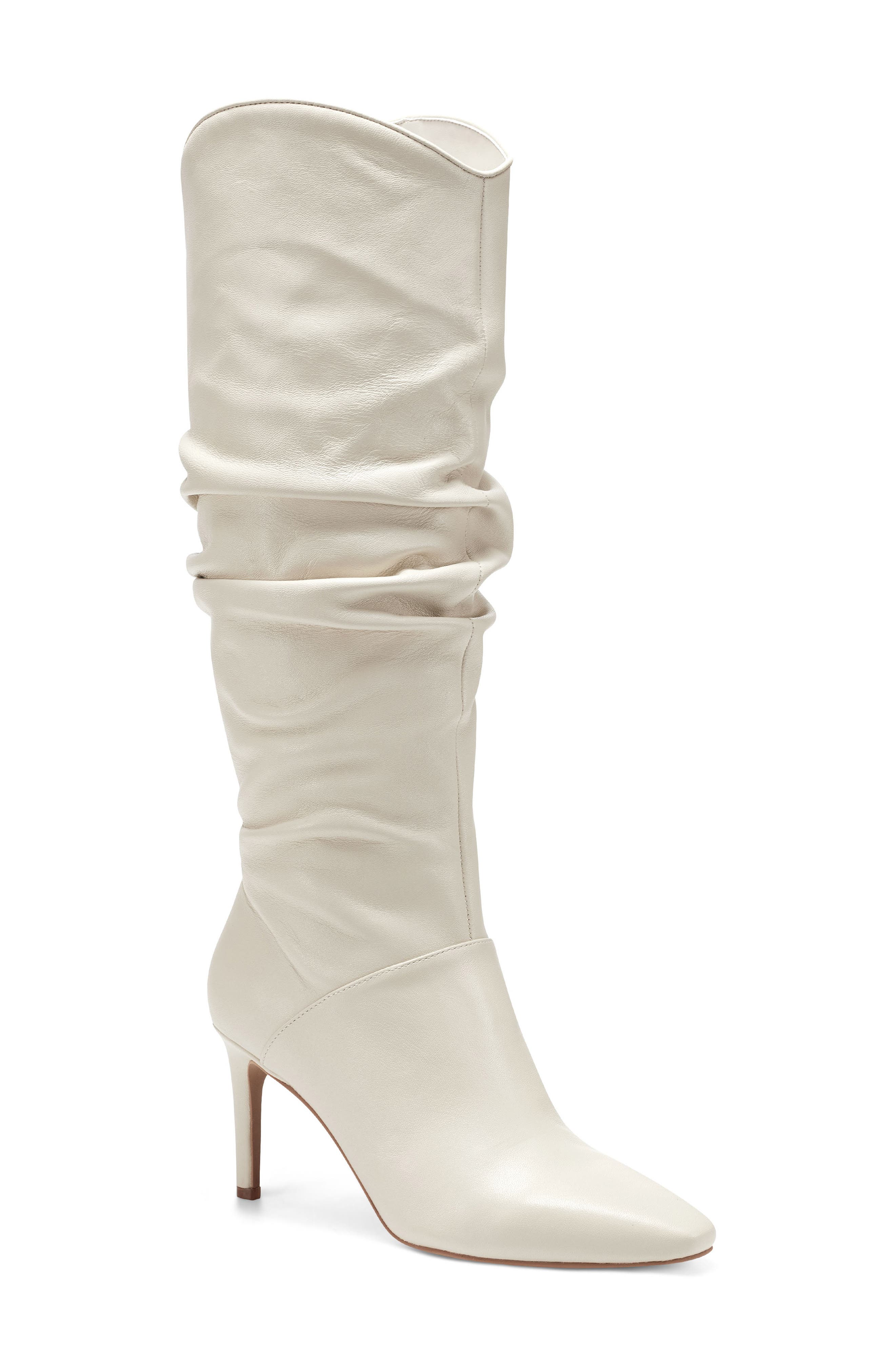 vince camuto white boots