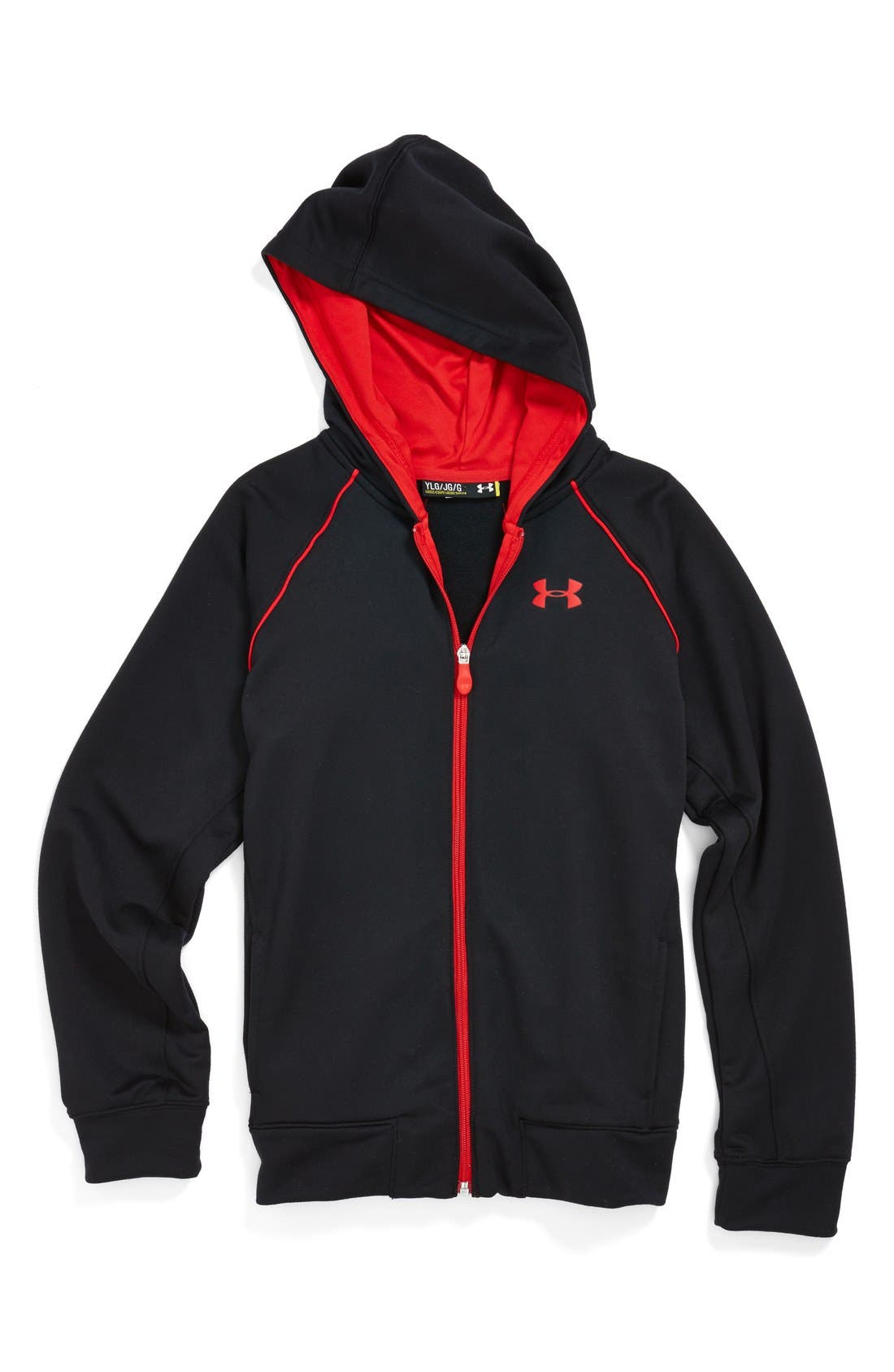 Under Armour 'Warm Up' HeatGear® Full Zip Jacket (Big Boys) Nordstrom