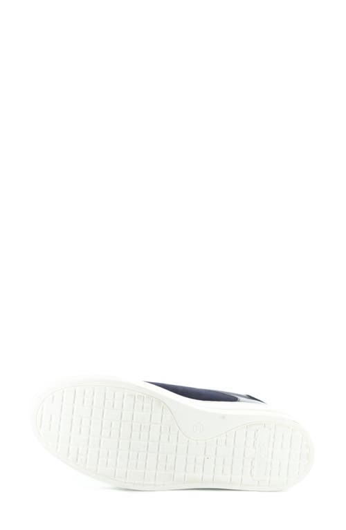 Bos. & Co. Maude Platform Sneaker In Ocean/black Iris