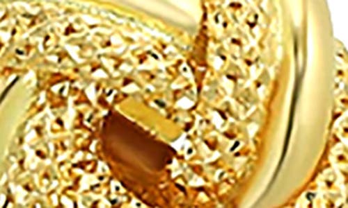 Gabi Rielle Love Knot Stud Earrings In Gold