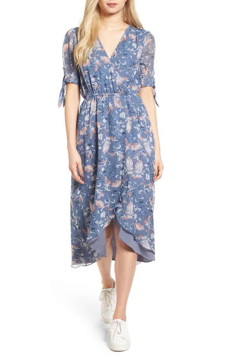Ella Moss Dreamer Wildflower Silk Dress | Nordstrom