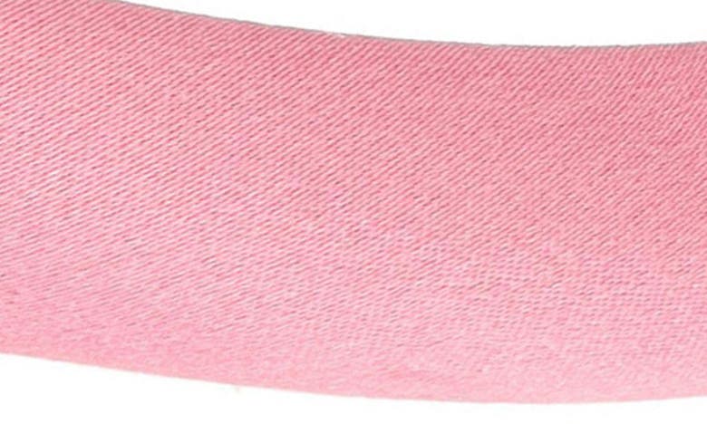 L Erickson Slim Padded Headband In Pink Wax
