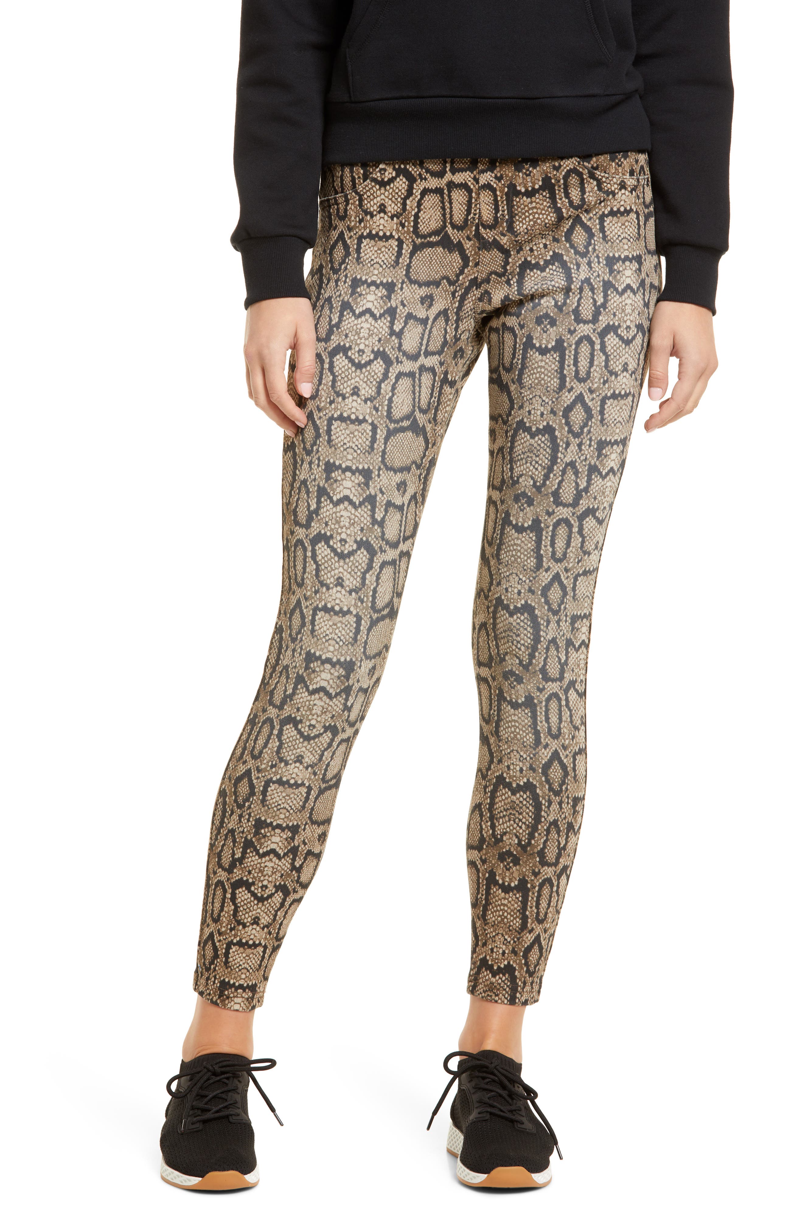 womens snake print leggings