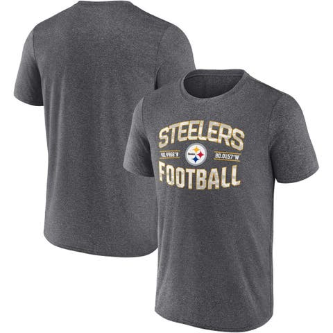 G-III Steelers Men's MSX by Michael Strahan Advance Colorblock Short Sleeve T-Shirt 