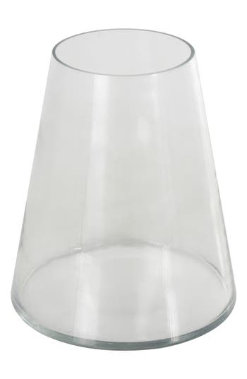 Ginger Birch Studio Glass Candleholder In Clear