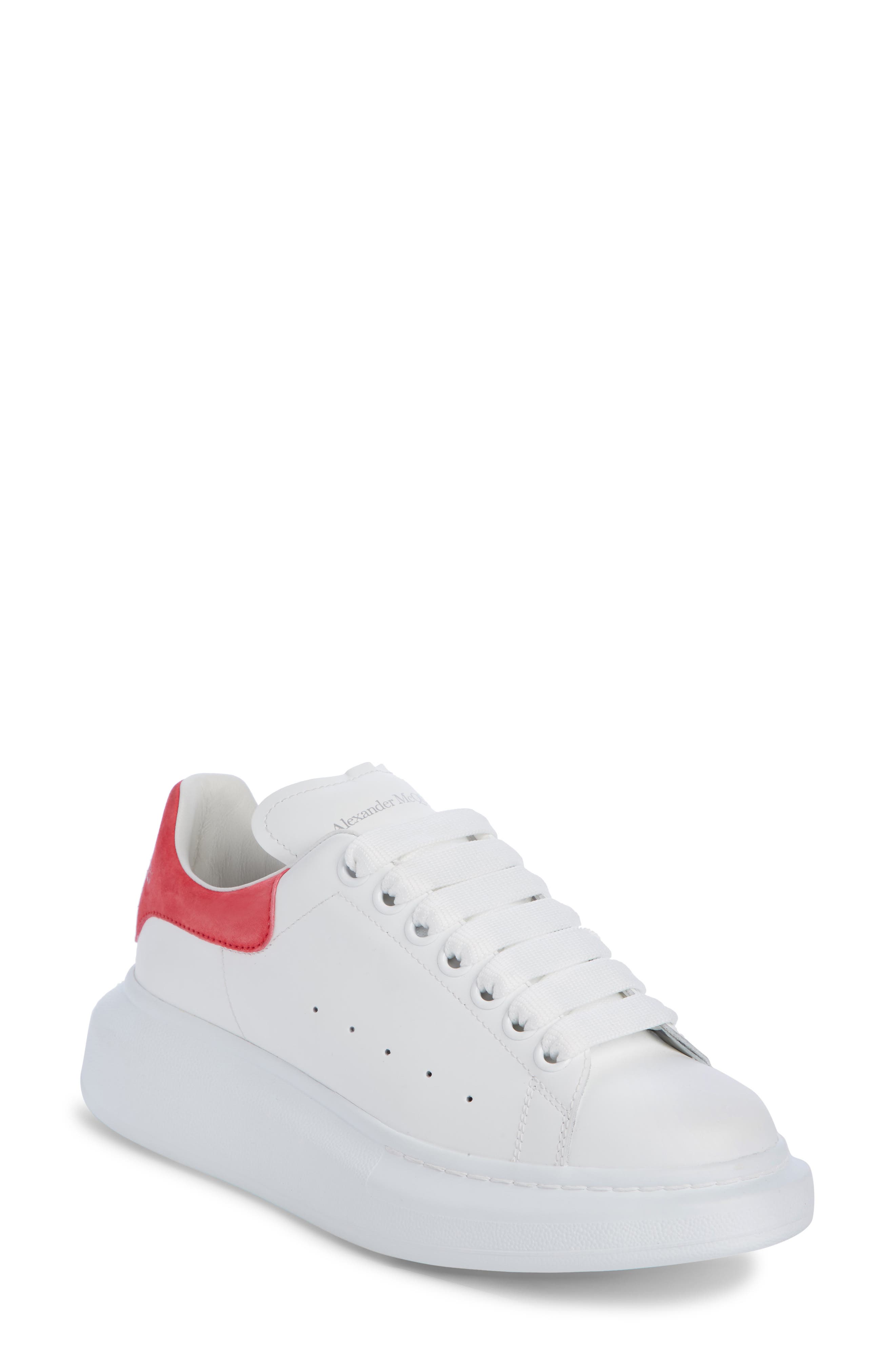 alexander mcqueen red sneakers