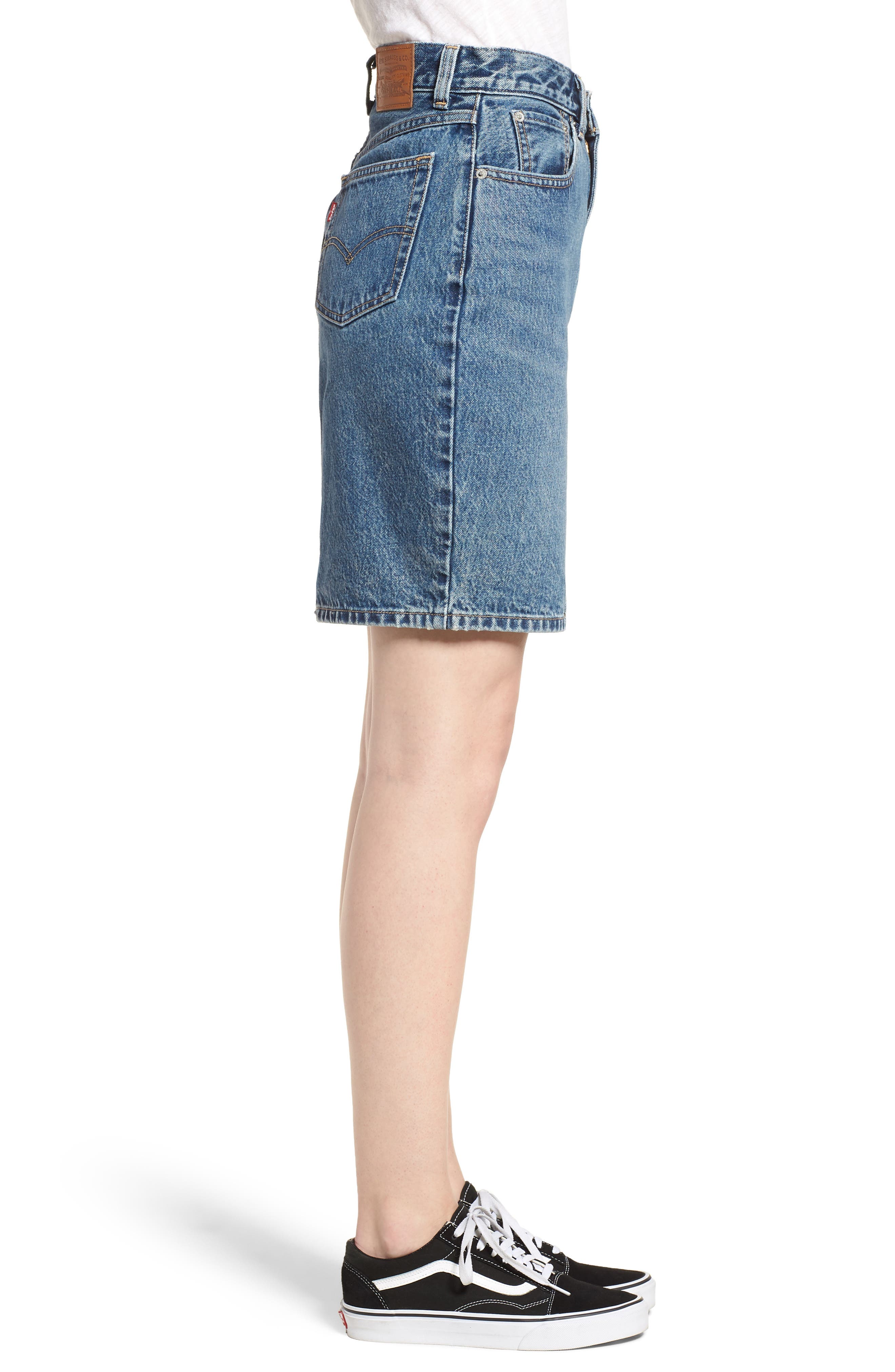 mom skirt levis
