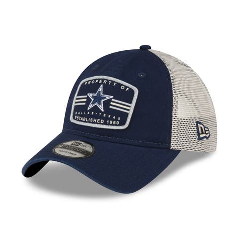 New Era NFL Men's Dallas Cowboys The League Heathered Navy 9FORTY Snapback Adjustable Hat