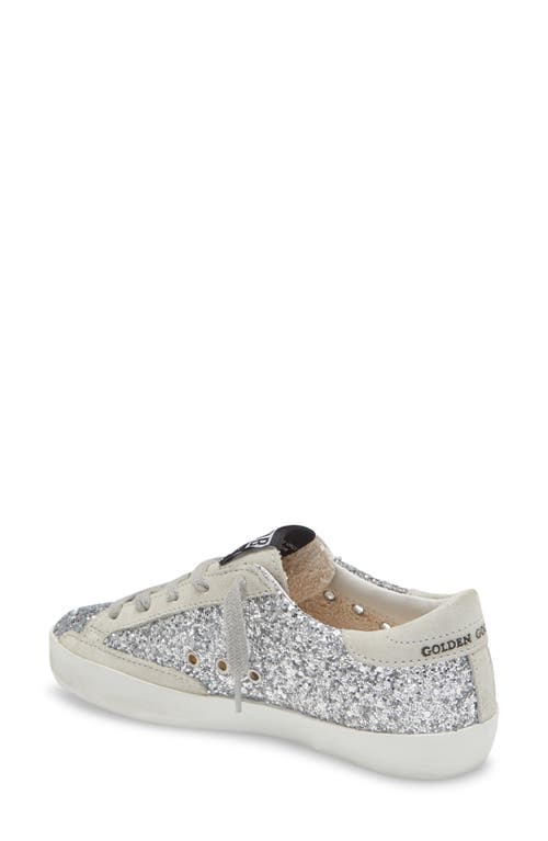 Shop Golden Goose Old School Low Top Sneaker In Silver/ice