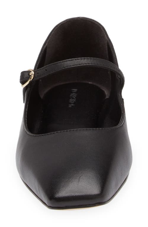 Shop Nordstrom Mary Jane Flat In Black