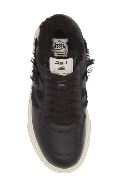 Shop Ash Sailor Platform Sneaker In Black/black