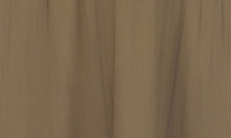 Boho Me Back Tie Midi Dress In Olive Burnt