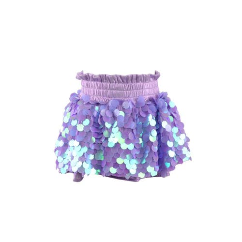 LOLA + THE BOYS LOLA + THE BOYS PAILLETTE METALLIC SKORT
