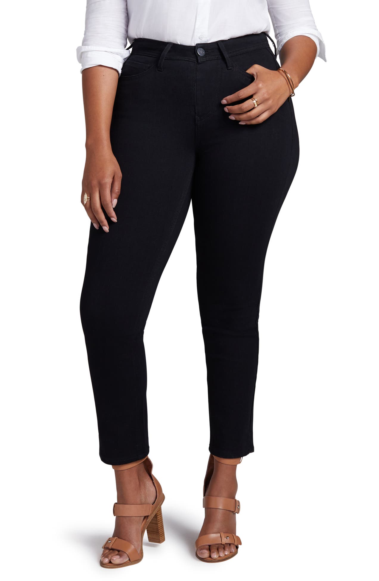 CURVES 360 BY NYDJ | Shape Slim Straight Leg Jeans | Nordstrom Rack