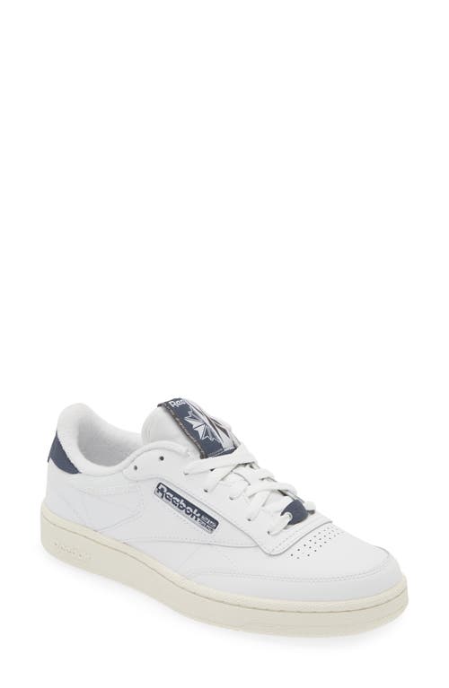 Reebok Club C 85 Sneaker In Ftwwht/eacobl/chalk