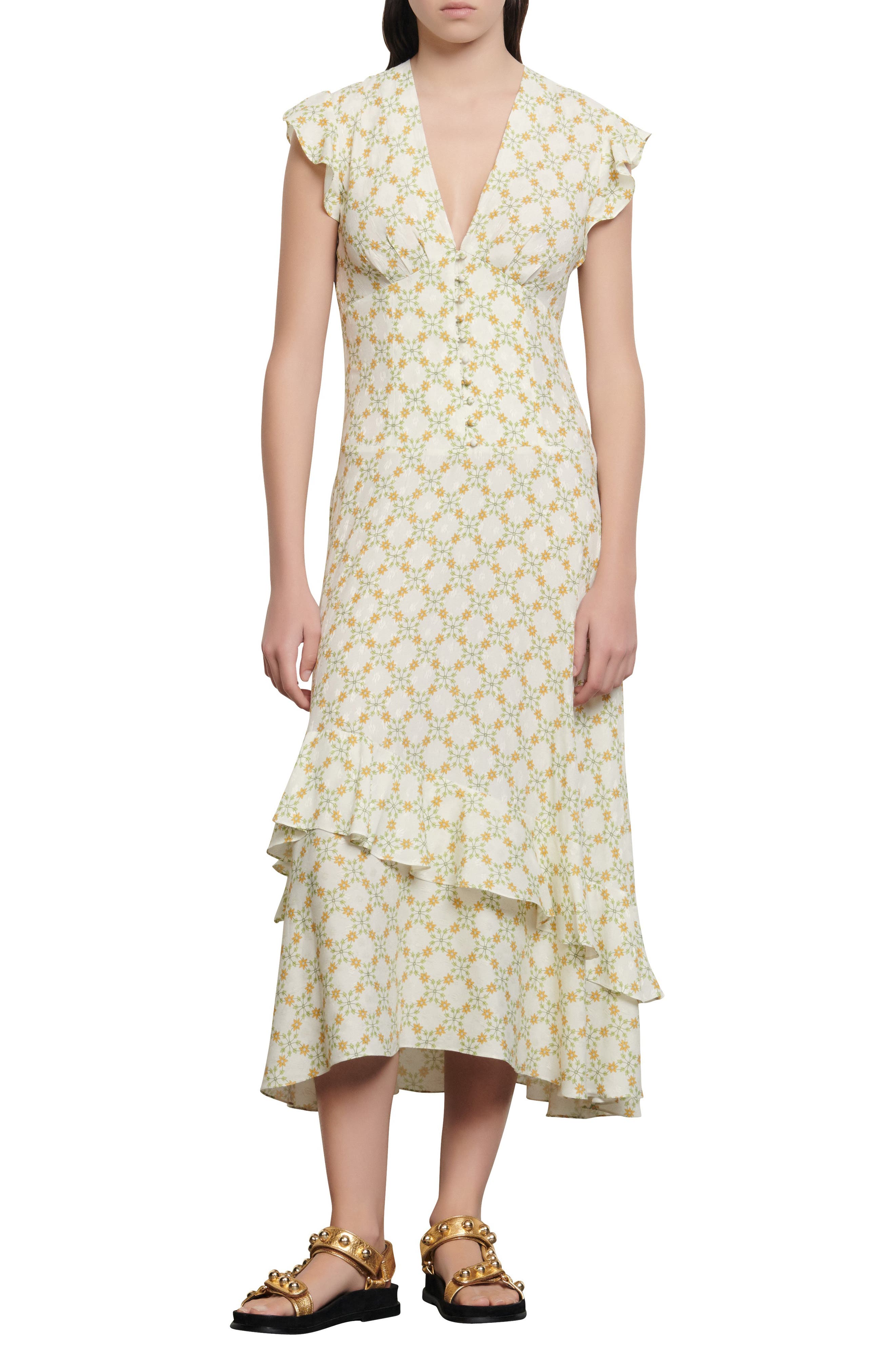 SANDRO Midi Dresses for Women | ModeSens