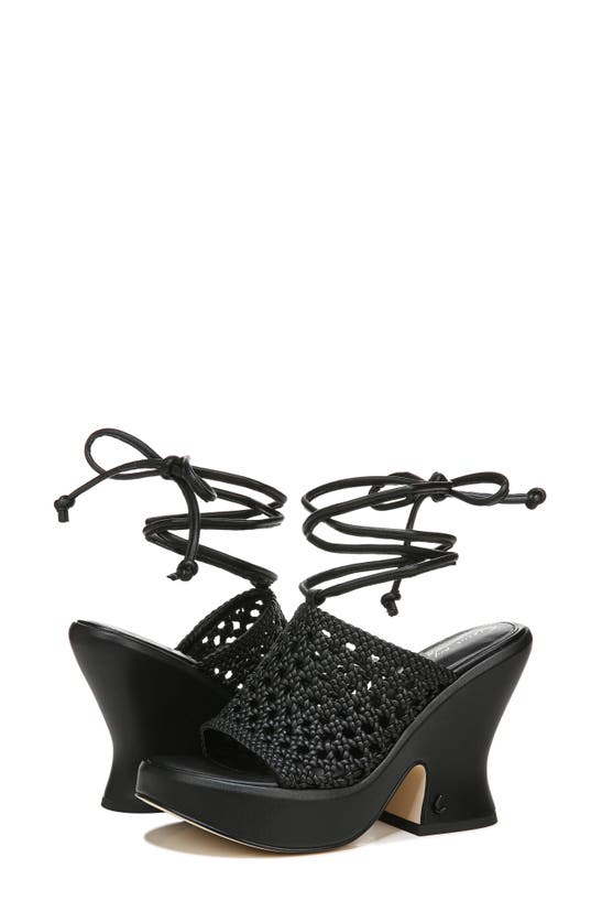 Circus Ny Paislie Ankle Tie Sandal In Black