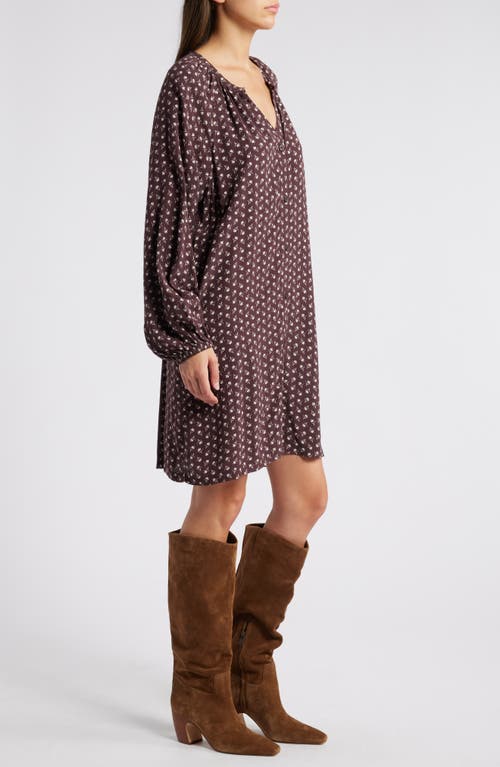 TREASURE & BOND TREASURE & BOND FLOWY BUTTON FRONT MINIDRESS